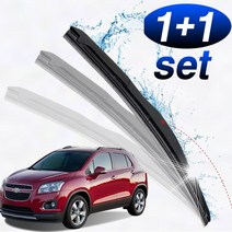 +[플렉스온]+더뉴트랙스 와이퍼 세트 600mm350mm 하이브리드 차량 자동차 간편 차유리닦이[FLEXONmarket]+