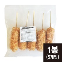 자이언트 카스테라 감자핫도그 650g(130gx5개입) 부드러운 튀김반죽