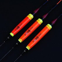 이화 요수 천리안 동백 2점등 민물전자찌, 35cm(5.1g), 적색