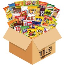 까까나라 과자 간식 랜덤 럭키박스 스낵폭탄 30p 과자세트, 1개