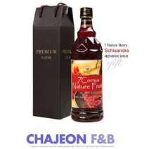 [차전에프앤비]세븐네이처 오미자900ml 원액 농축액 진액 즙 엑기스 오미자주스, 1개