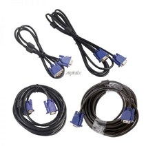 1.5m 3m 5m 10m 1080P VGA HD 15 핀 수-수 연장 케이블 코드 PC 노트북 프로젝터 HDTV 모니터 Z17 드롭 선박 464584, 03 5m