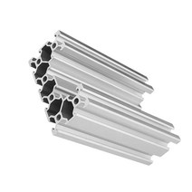 CNC조각기 각인기알루미늄 프로파일 4080U V-슬롯 압출 프레임 CNC 3D 프린터 레이저 조각 기계 카메라 슬, 06 450mm