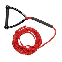 24피트 perixir 워터 스키 로프 핸들 포함 수상 스포츠 라인 웨이크보드 보트 서핑 니보드 레드