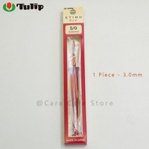 튤립코바늘 에티모 코바늘세트1개 튤립 레드 크로셰 바늘 후크 세트 뜨개질 에티모, 06 3.0mm