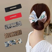 3초 머리 메이커 당고머리 헤어 밴드 DD-11175 와이어 트위스트 똥 당고 헤어 올림 만두 밴드 패션용품
