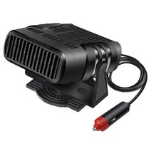 전기히터 샤오미 휴대용 자동차 전기 히터 공기 쿨러 12V/24V 디미스터 성에 제거 팬 독특한 부품 장식품, [01] 24v 200W