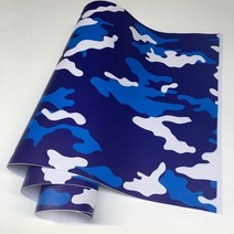 자동차 스티커 악세사리 차량 데칼 호환 카모 비닐 필름 랩 디지털 우드랜드 필름 자전거 콘솔 컴퓨터 노트북 스킨 오토바이 위장 사막 DIY, Blue White, 10cmx100cm