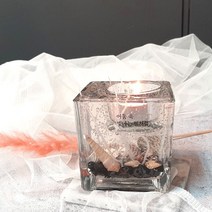 달빛마녀캔들 (2set 키트) 화이트산호 바다젤캔들 홀더 DIY 만들기 재료, 1세트, 플루메리아