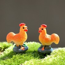 micro landscape 잔디 애호가 토끼 다람쥐 오리 입상 홈 장식 미니어처 요정 정원 장식 액세서리 수지 현대, 2pcs 자지 c