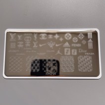 XMQ 네일 아트 스탬핑 플레이트 템플릿 구정 브랜드 꽃 이미지 라인 손톱 인쇄 도구 6*12cm, 한개옵션1, XMQ026