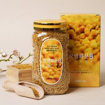 (천년벌꿀) 자연에서 채취한 100% 국내산 꿀벌화분 1kg, 벌화분 1kg