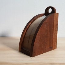 원목 커피필터 홀더 보관함 여과지 케이스 수납함, 단품, 단품