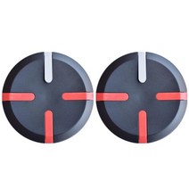 세그웨이 ninebot 나인봇 투휠 미니 미니프로 휠 허브 커버 2pcs 호환품, 2개 블랙