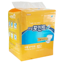 안심 포인트 기저귀 남녀공용 매직벨트 고급형 4팩 6팩 8팩, 8팩80매