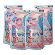 페브리즈 섬유탈취제 다우니향 리필 320ml X4개