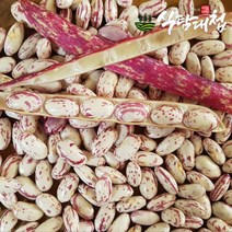 식탐대첩 국산 껍질포함한 호랑이강낭콩호랑이콩2kg, 없음