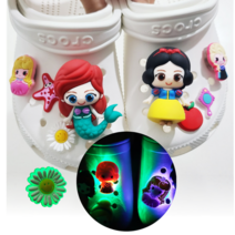 맘이샵 공주 히어로 3D 입체 파츠 세트 LED 야광 실내화 꾸미기