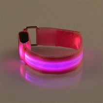 2개/대 LED 밤 말 다리 안전 벨트 스트랩 정장 빛나는 튜브 승마 용품, 05 2pcs Pink