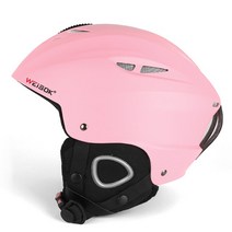 스노우보드헬멧 Lougdeel 전문 PC EPS 성인 스키 헬멧 남성 여성 스케이트 보드 승마 스노우 스포츠 보호, 중, 분홍색