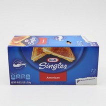 크래프트 싱글즈 냉장 아메리칸치즈 72매, 1.36kg, 1개