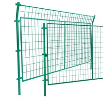 울타리 펜스 풋살장 테니스장 경기장 축구장 녹색, 3개의 양측 가드레일 네트 1800x3000x4.0 미