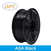 3D 프린팅 재료 Asa 필라멘트 3D 프린터 Uv 저항 175Mm 1Kg 플라스틱 스레드 10M 100G 샘플 검정 흰색, 2. ASA Black, 1. GERMANY