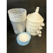 페인트건 Sata Jet HVLP RP 스프레이 페인트 건 RPS 컵 0.6리터 20온스 5컵 수성