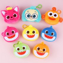 캐릭터 핑크퐁 호기 상어가족 윌리엄 가방고리 인형, 윈터스타 호기