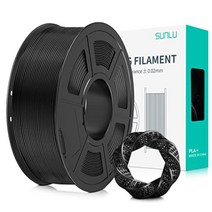 PLA Plus 3D 프린팅 필라멘트, 1KG 검은 색
