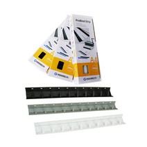 프로바인드 스트립 20개X1갑 제본링 제본철 화일철, 1box, 7.5mm