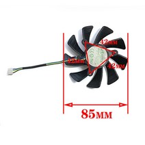 85MM T129215SH GA92S2U Zotac GTX1060 GTX960 그래픽 팬 Geforce N1060IXOC 6GD Gtx 960 950 1060 Mini ITX, [01] GA92S2U