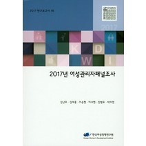 2017년 여성관리자패널조사, 한국여성정책연구원