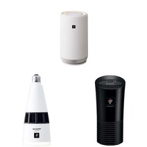 [세트 구입]샤프 집마다 플라즈마 클러스터 소형 공기 청정기 FUNC01W+ LED 조명 IGKTA20W+ 이온 발생기 IGKC15BB