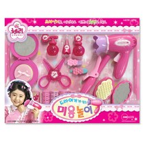 5살여아선물 미용실놀이 헤어드레서 장난감 3살 아이역할놀이 어린이역할놀이 6살 4살