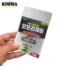 KIWRA 유동식 테이퍼라인 오모리채비(K-840) 2개입 한치채비, 2개