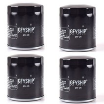 할리 오일필터 할리 데이비슨 오토바이 오일 그리드 필터 클리너 XL883 Sportster R 2002 XL EFI, 02 4 PC