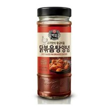 CJ더마켓 만능 소스 황금 소스 양념 장레시피 백설 닭볶음탕양념 닭볶음탕 닭갈비 만능간장 닭요리 490G, 20개