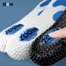 [A3생활] 프리미엄 실리콘볼 에어쿠션 깔창 운동화깔창 무통증깔창 실리콘깔창 무좀예방 키높이깔창 평발깔창 군인용품 군인깔창 행군깔창 군입대필수품 스포츠 등산 골프 / 블랙컬러, 남성용(블랙)