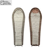 콜핑침낭쿤디1300G KFA3443U 간절기 초겨울 캠핑용 양쪽 지퍼 오픈형침낭 NDM, FREE, 베이지
