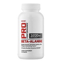 GNC 프로 퍼포먼스 베타 알라닌 120정 (테블릿) PRO PERFORMANCE BETA-ALANINE 120 Tablets, 1개