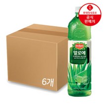 델몬트 알로에 1.5펫 x 6입/과즙주스/주스/음료/과채음료, 델몬트 알로에 1.5펫 x 6입/과즙