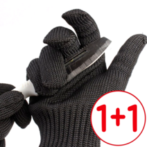 [1+1] 카이뉴인 찔림 베임 방지 호신용품 방검장갑, 2개