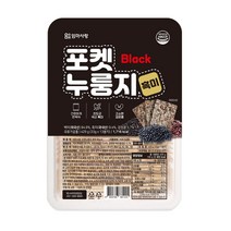 간편한 포켓 누룽지 흑미 429G (팩), 4개