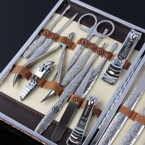 내성발톱자가치료 관리 도구 발톱 정리기 18종세트 손발톱깍이 홈케어, A