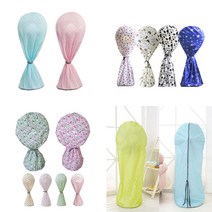 [선풍기커버 모음] 여름철 선풍기 보관 스트라이프 패턴/4가지 패턴/플라밍고 패턴, 01.스트라이프패턴중형(핑크)