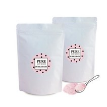 아르비앙 퓨어 버블바스 입욕파우더 리필 보들보들 스윗로즈, 320g, 10개