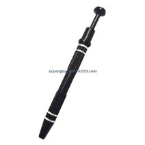 118mm 픽업 도구 4 프롱 다이아몬드 클로 핀셋 작은 부품 IC 칩 종류의 잡아, [02] black