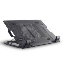 (Anyzone 노트북쿨러받침대 AC-300 (블랙 블랙/노트북쿨러받침대