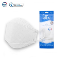 파모 귀가편한 국산 가벼운 KF94 마스크 대형 100매, 1매입